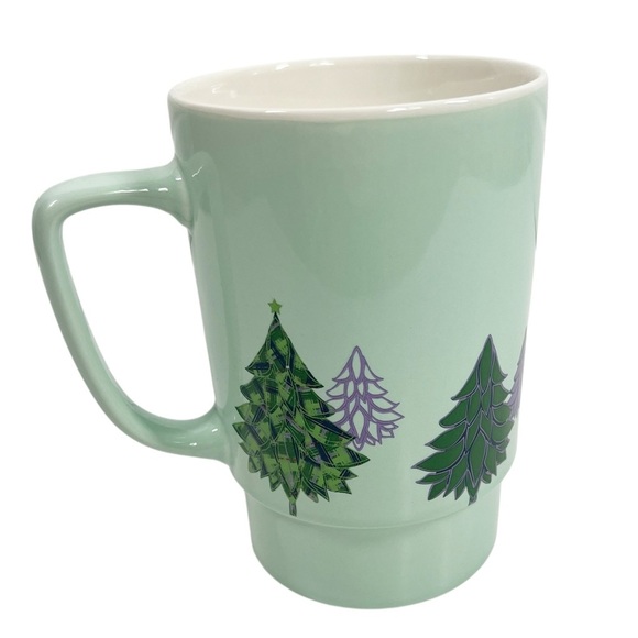 STARBUCKS 2020 Collectible Coffee Mug Green Holiday Tree 20 oz. - Picture 4 of 7